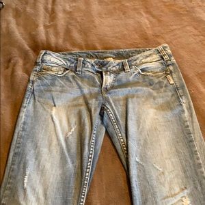 Silver jeans flare leg